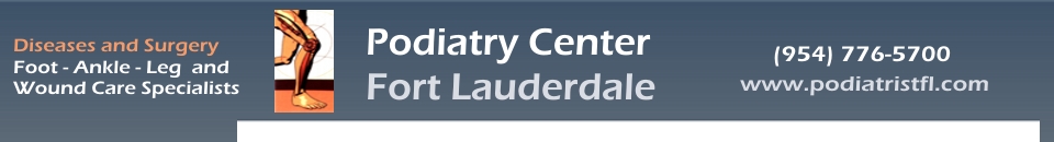 podiatrist and podiatry center header