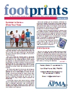footprints newsletter summer 2009